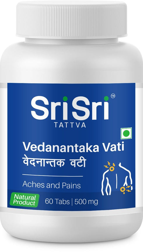 Sri Sri Tattva Vedanantaka Vati 500Mg 60Tabs